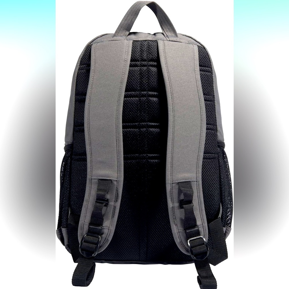 Carhartt 27L Single-Compartment Backpack, Durable Pack with Laptop Sleeve Gray - Picture 3 of 15
